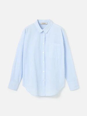 Emilee Seersucker Relaxed Shirt