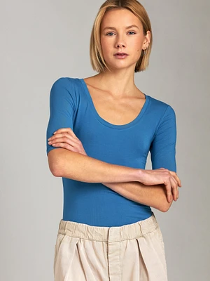 Modal Sherwood Scoop Neck Top
