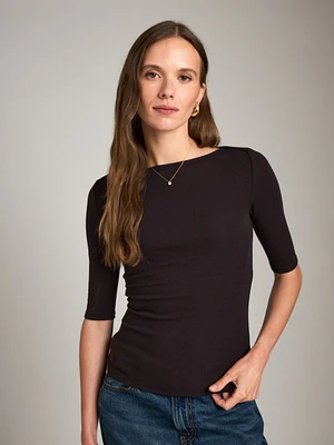 Cotton Stretch Eve Top