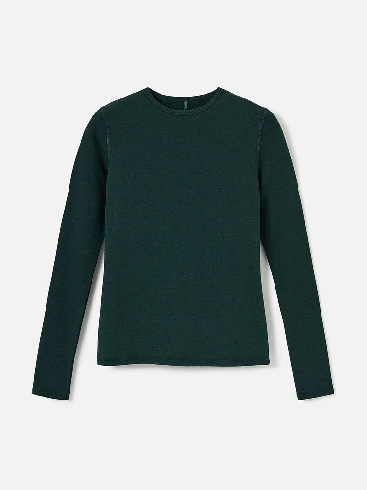 Beaty Crewneck Long Sleeve Top