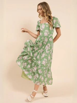 Rainy Days Tier Maxi Dress