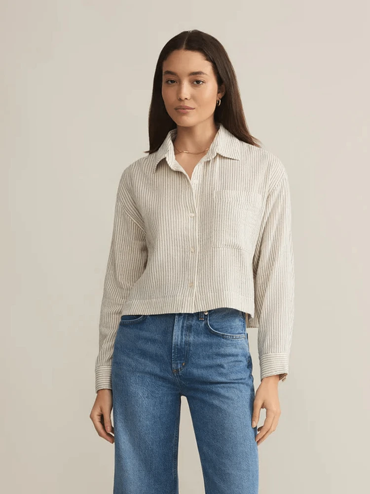 Del Mar Striped Shirt