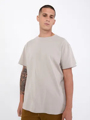 Classic Cotton Jersey Slit T-Shirt