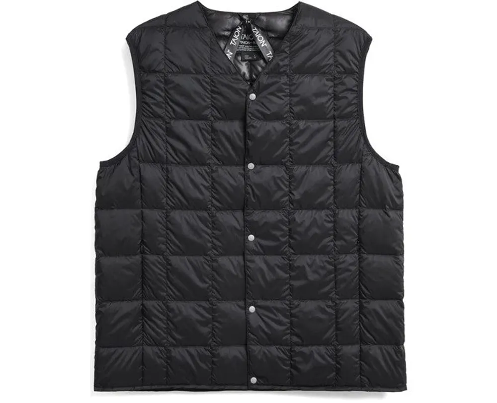 V Neck Button Down Vest