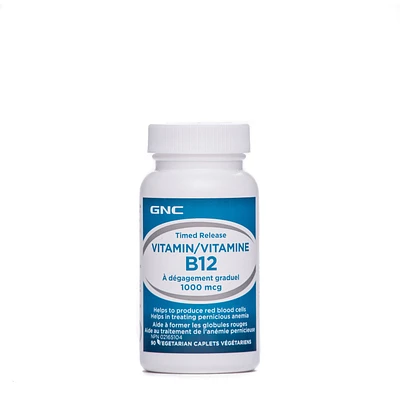 GNC Timed Release VITAMIN B12 1000 mcg