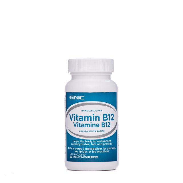 GNC VITAMINE B12 À DISSOLUTION RAPIDE