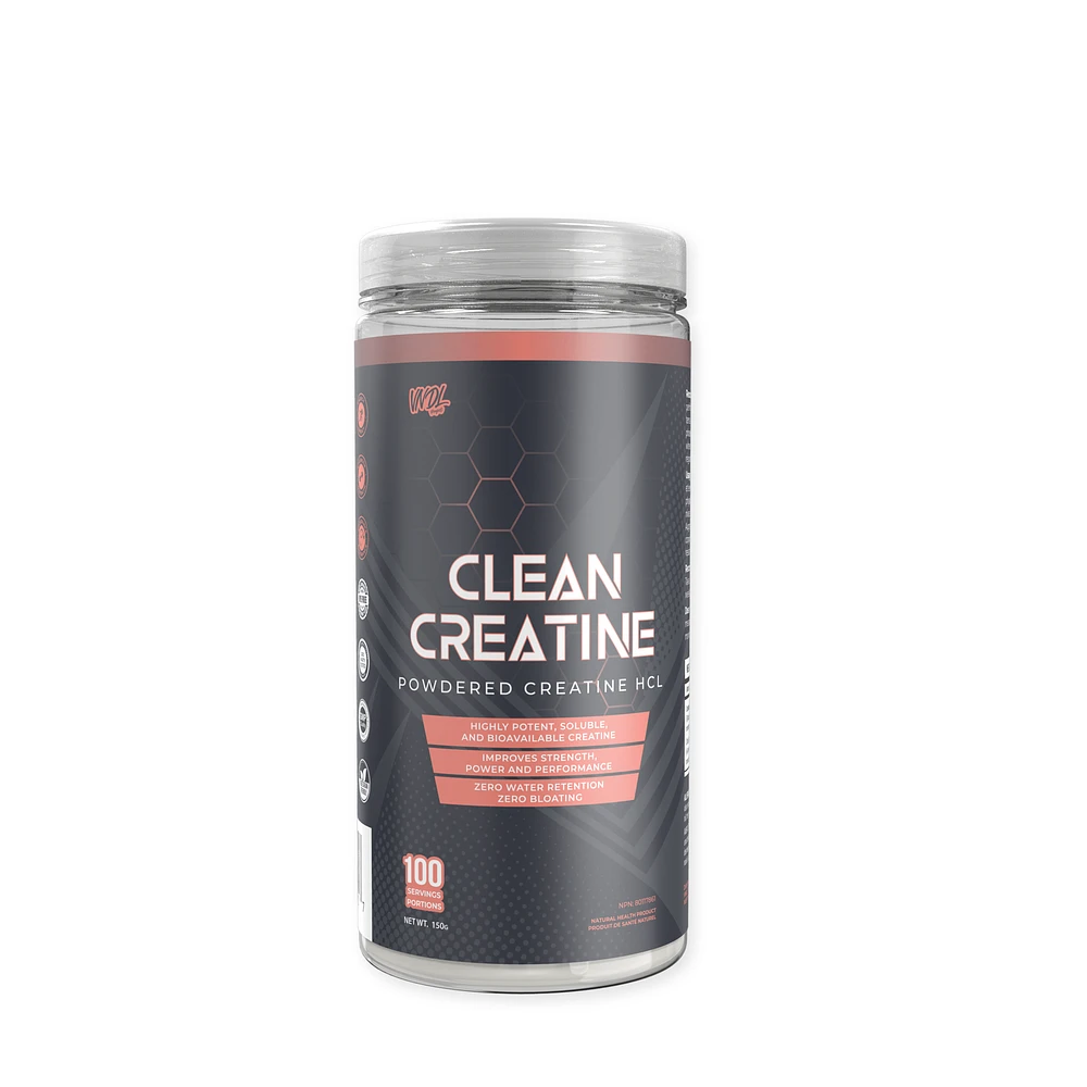 VNDL Project Clean Creatine HCL Powder (100 Servings)