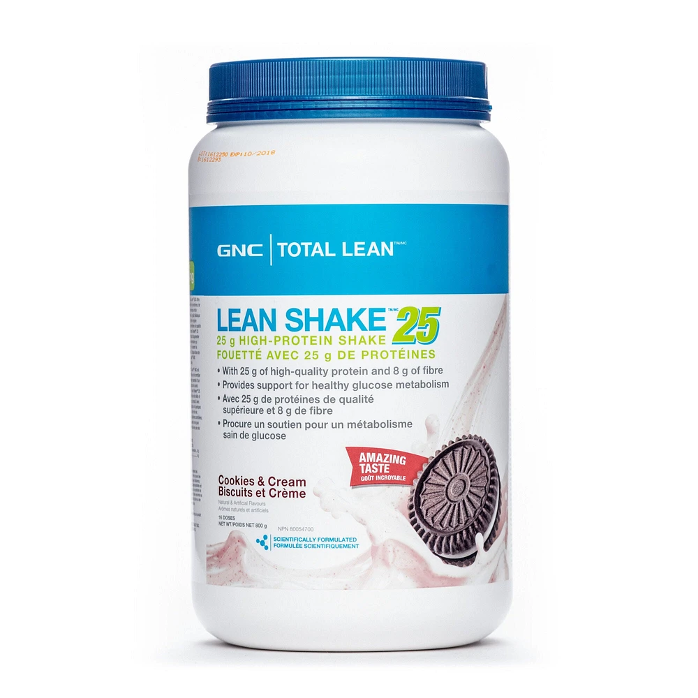 GNC Total Lean® Lean Shake™ 25 - Cookies and Cream