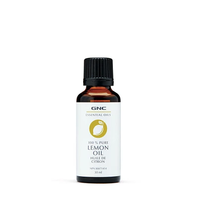 GNC ESSENTIAL OILS Huile de citron 100 % pure