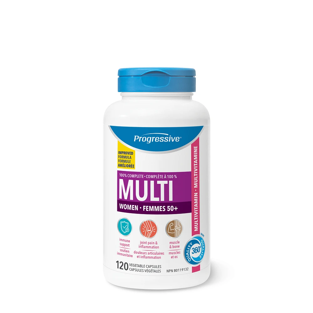 Progressive Nutritional Therapies® Womens 50+ 100% Complete Multi