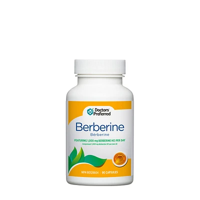 Doctors' Preferred® Berberine - 90 Capsules (90 Servings)