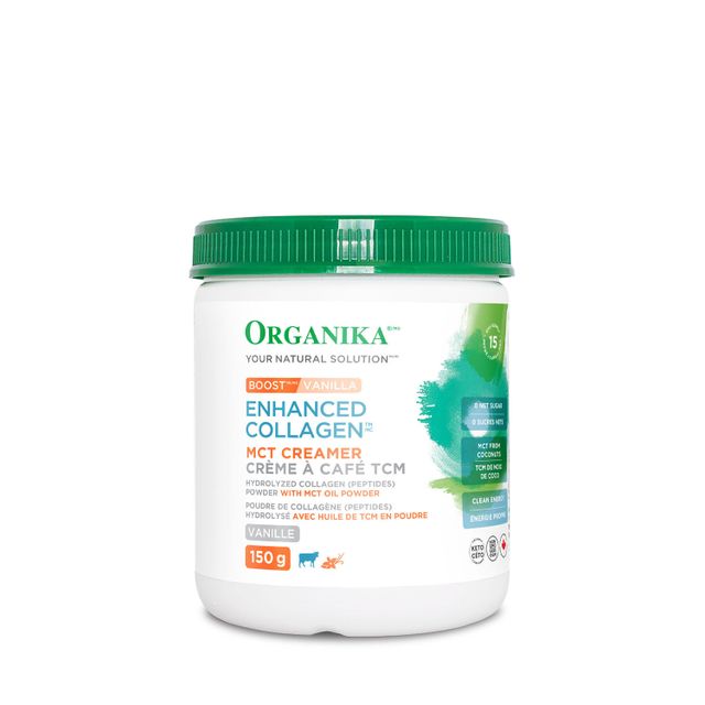 Organika® Enhanced Collagen MCT Creamer