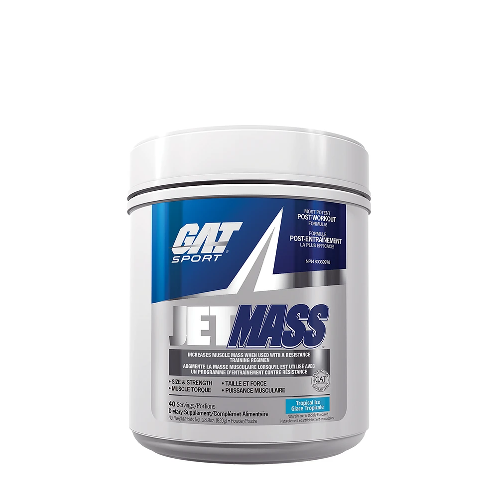 GAT® Sport JetMass - Tropical Ice - 40 Servings