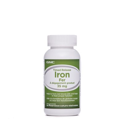 GNC Timed Release Iron 35 mg