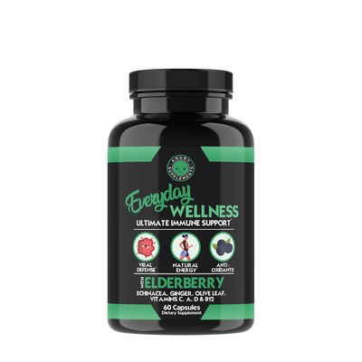 Angry Supplements Everyday Wellness Ultimate Immune Support - 60 Capsules (30 Servings)