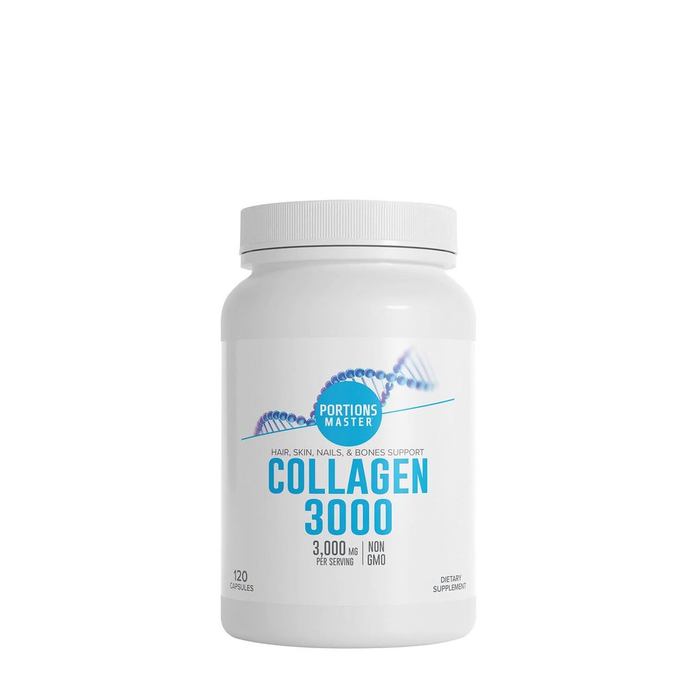 Portions Master Collagen 3000Mg Healthy - 120 Capsules (30 Servings)
