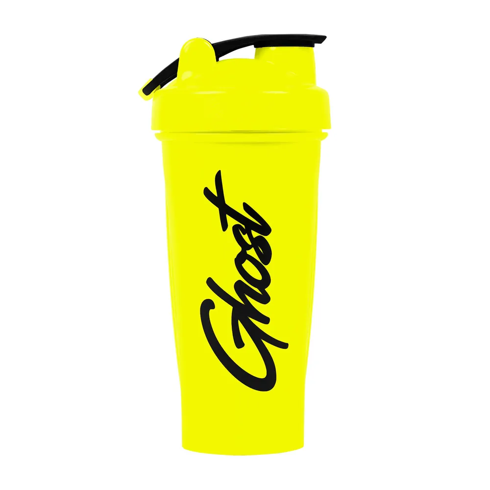 GHOST Logo Shaker Bottle- Volt - 28Oz