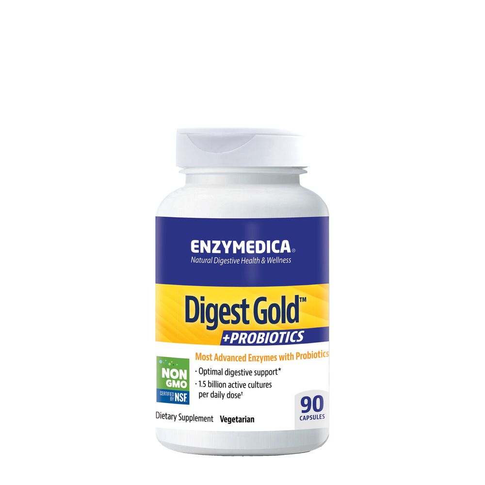 ENZYMEDICA Digest Gold +Probiotics - 90 Capsules