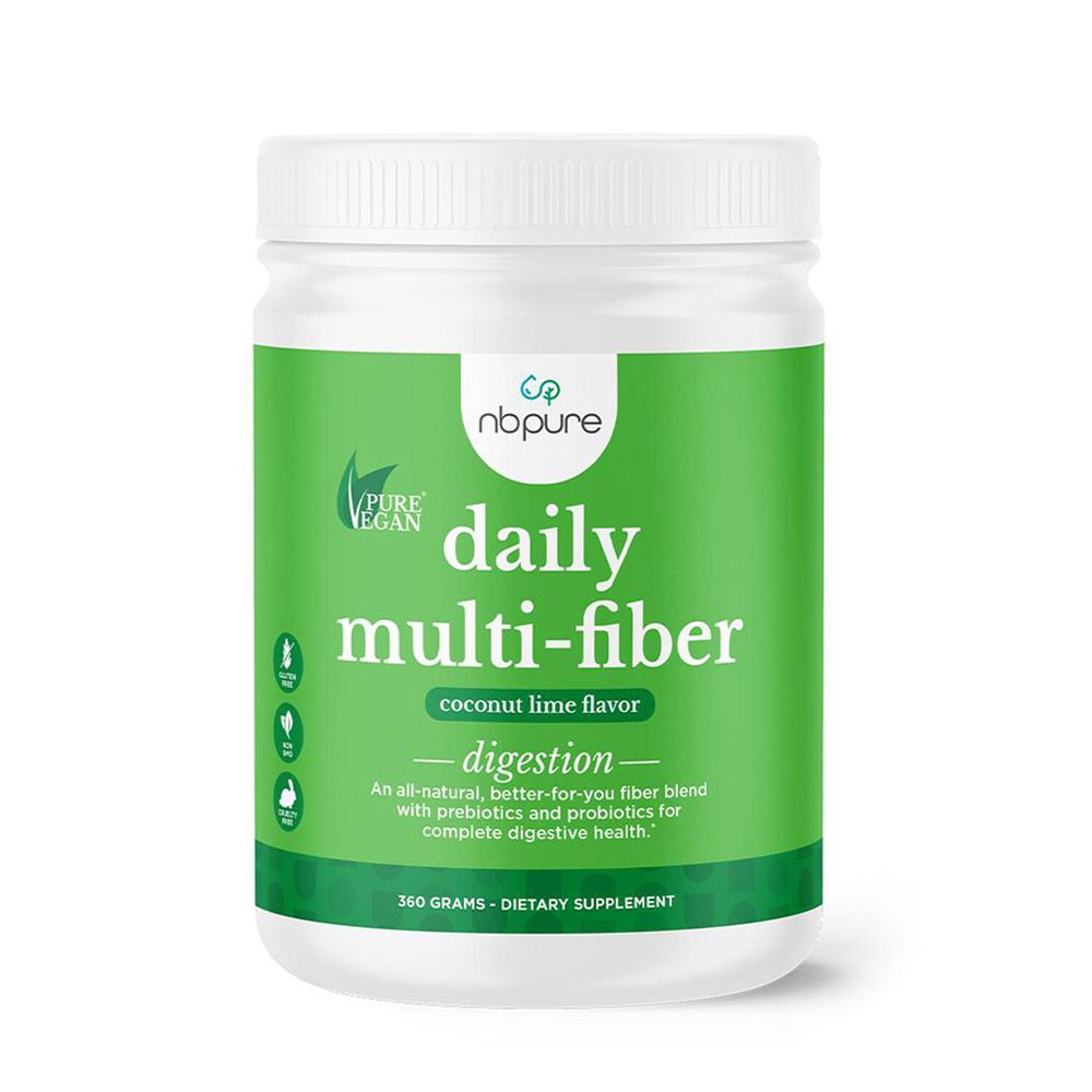 NB Pure Pure Vegan Daily MultiHealthy -Fiber Healthy - Coconut Lime Healthy - 360 G. (60 Servings)