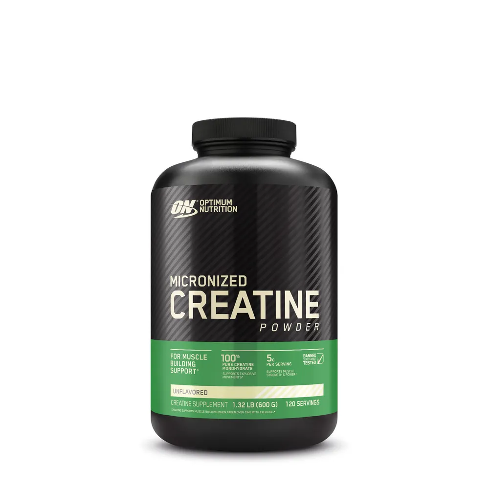 Optimum Nutrition Micronized Creatine Powder - Unflavored (120 Servings)