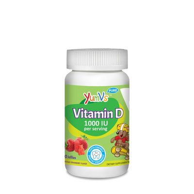 YumVs Vitamin D Jellies Healthy - Berry Healthy - 60 Jellies (60 Servings) Healthy - 60 Gummies