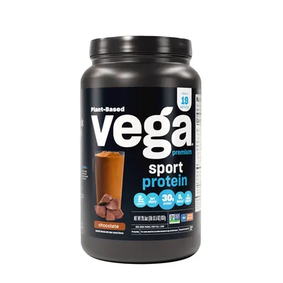 Vega Premium Plant Based Protein Vegan - Chocolate (20 Servings)