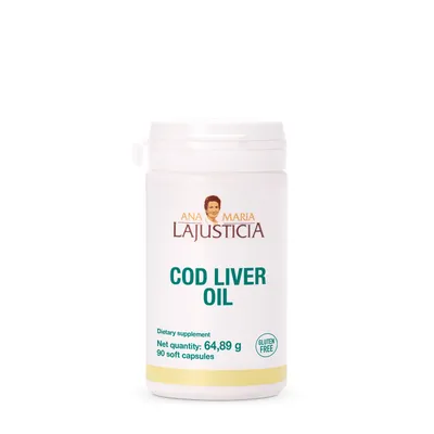 Ana Maria LaJusticia Cod Liver Oil - 90 Softgels (30 Servings)