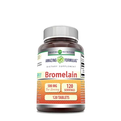 Amazing Nutrition Bromelain 500Mg - 120 Tablets (120 Servings)