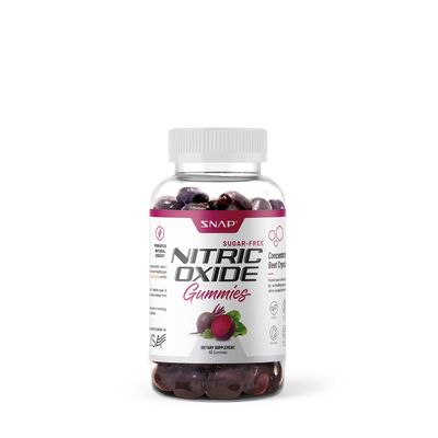SNAP Supplements Nitric Oxide SugarVegan -Free Gummies Vegan - 60 Gummies (30 Servings