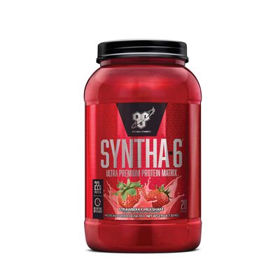 BSN Syntha-6 - Strawberry Milkshake (28 Servings) - 3 lbs.