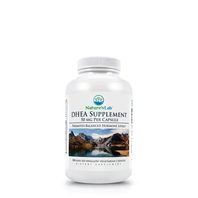 Nature's Lab Dhea Supplement Healthy - 50Mg Healthy - 300 Capsules (300 Servings)