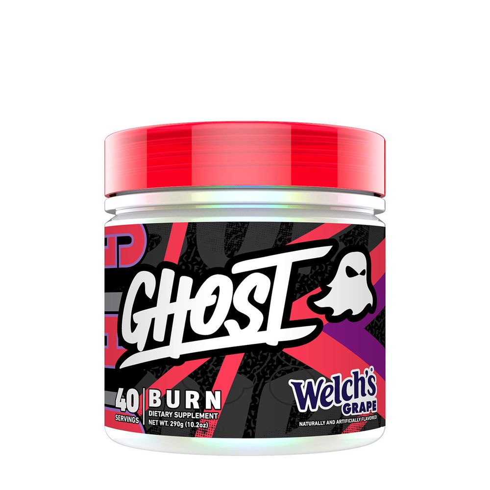 GHOST Burn Black - Welch's Grape - 40 Servings