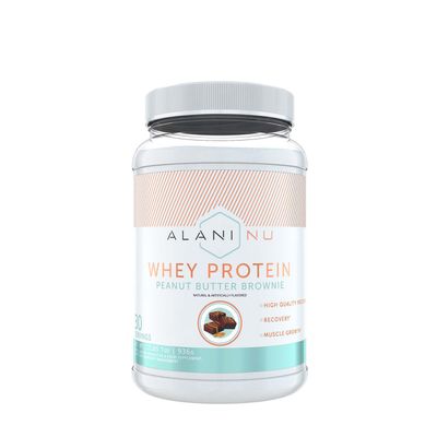 Alani Nu Whey Protein Powder - Peanut Butter Brownie - 2 Lb. 1 Oz