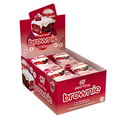 Alpha Prime Protein Brownie - Red Velvet (12 Brownies)