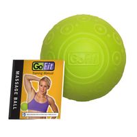 GoFit Deep Tissue Massage Ball - Green - Equipment