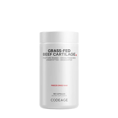 Codeage Grass-Fed Beef Cartilage - 180 Capsules (30 Servings)