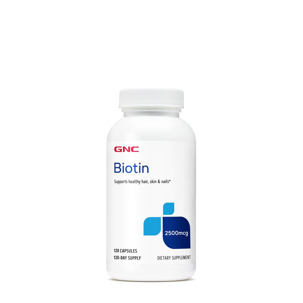GNC Biotin Mcg Healthy