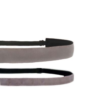 Mavi Bandz 2 Pack Plain Jane Adjustable Headbands - Plain Gray