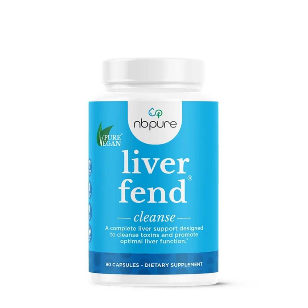 NB Pure Liver Fend Vegan - 90 Vegetable Capsules (30 Servings)