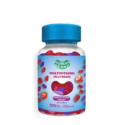 YumVs Multivitamin Jelly Beans - Berry Blast - 120 Jelly Beans (40 Servings)