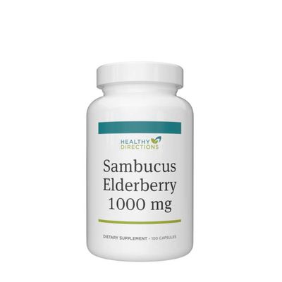 Healthy Directions Sambucus Elderberry 1000Mg - 100 Capsules