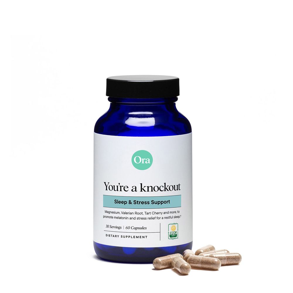 Ora You're a Knockout Sleep and Stress Support Capsules - 60 Capsules