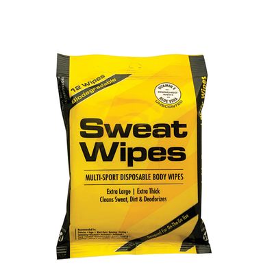 SweatZone Sweat Wipes Disposable Body Wipes - 12 Wipes