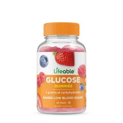 Lifeable Glucose Vegan - 60 Gummies (30 Servings)