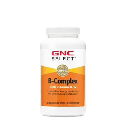 GNC Select BVitamin B -Complex with Vitamin BVitamin B -12 Vitamin B - 360 Tablets (360 Servings)