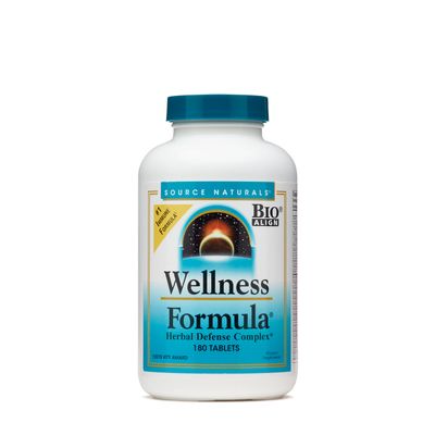 Source Naturals Wellness Formula Complex - 180 Tablets (60 Servings)