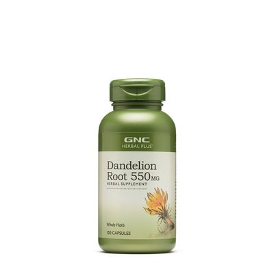 GNC Herbal Plus Dandelion Root 550 Mg - 100 Capsules