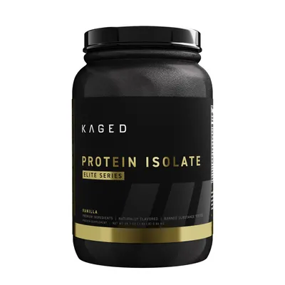 KAGED Elite Series: Protein Isolate - Vanilla - 24 Servings