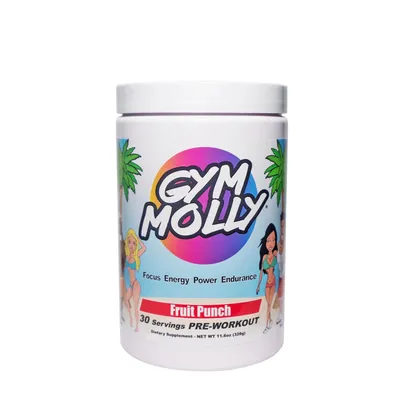Gym Molly Pre-Workout - Fruit Punch - 30 Servings