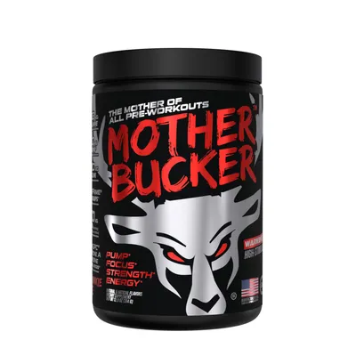 Bucked Up Mother Bucker Nootropic Pre-Workout - Gym-Junkie Juice- 20 Servings